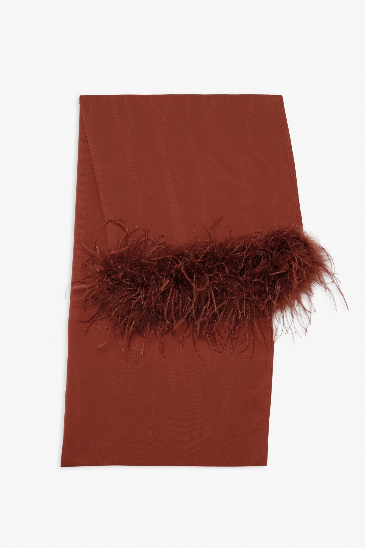 Margo Maxi Dress and Shawl Set - Rust