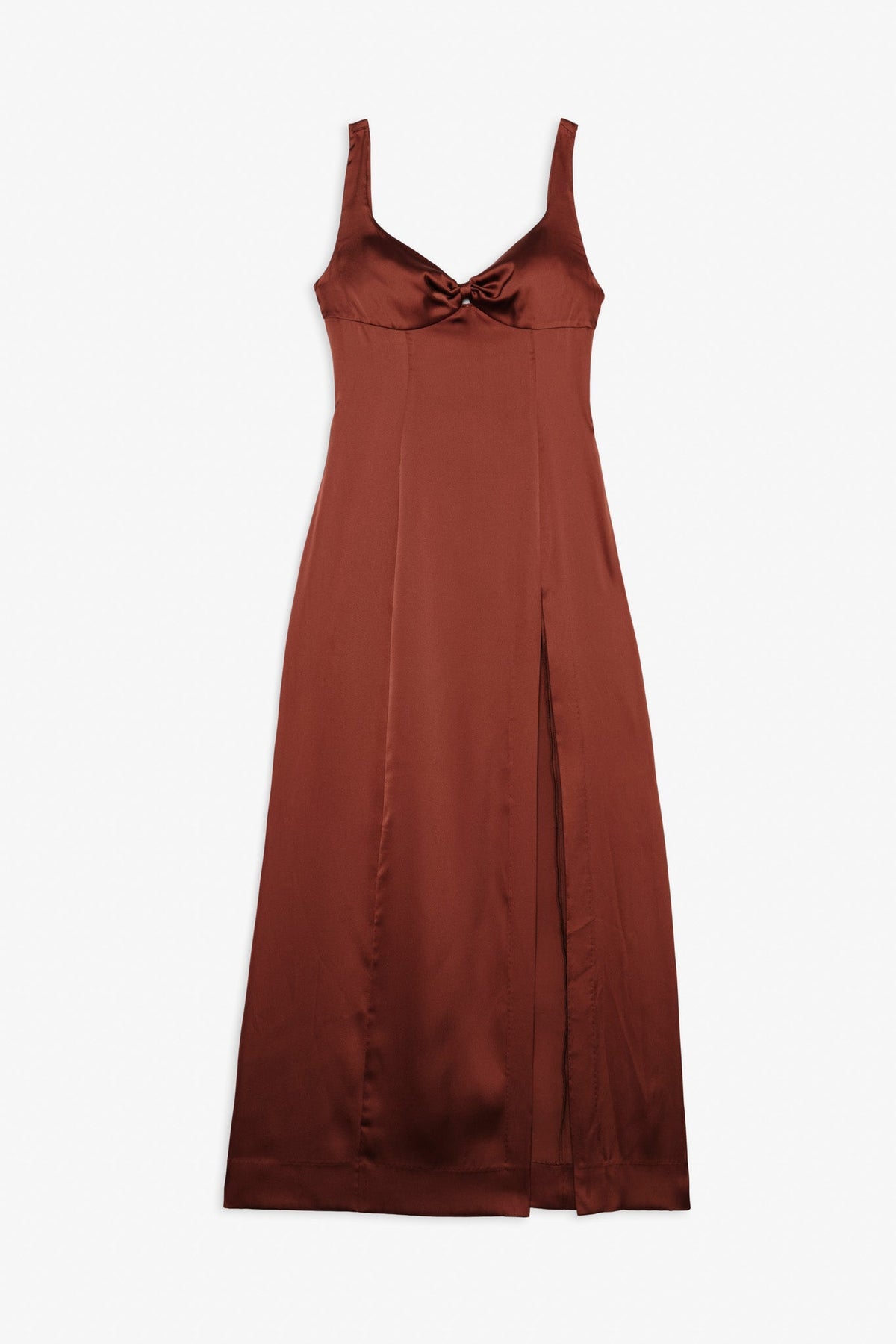 Margo Maxi Dress and Shawl Set - Rust