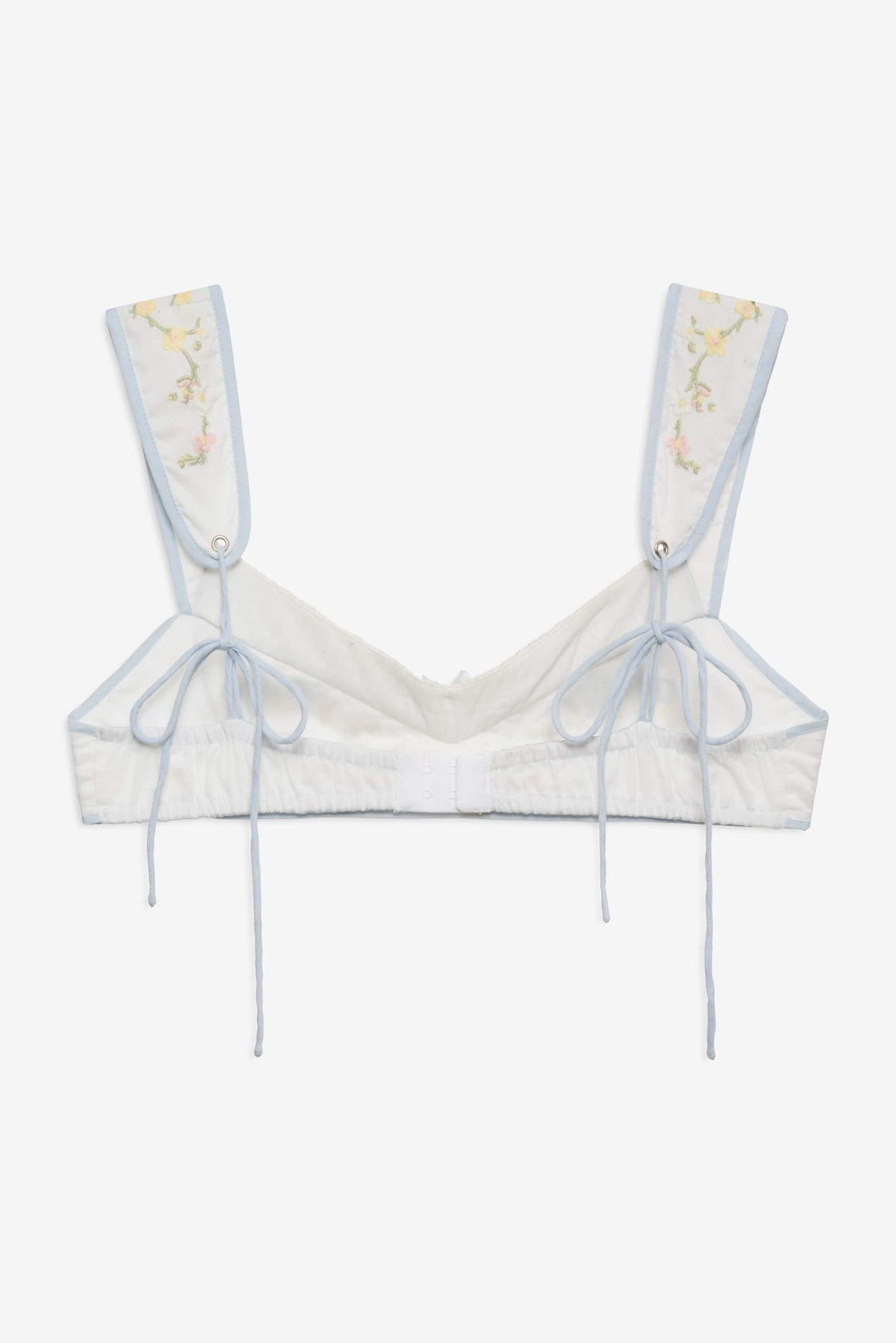 Baby Bows Bra Top - White