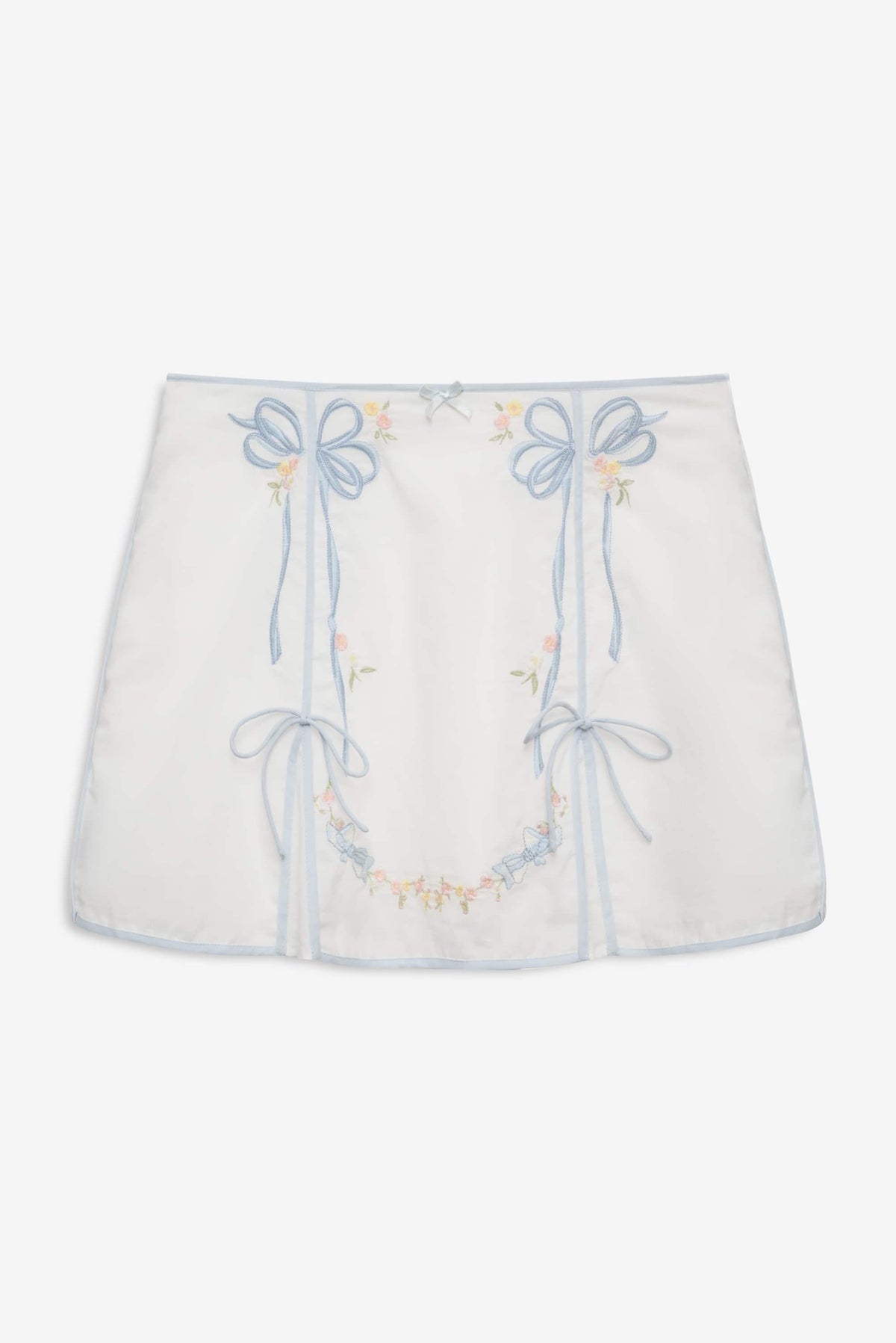 Baby Bows Skirt - White