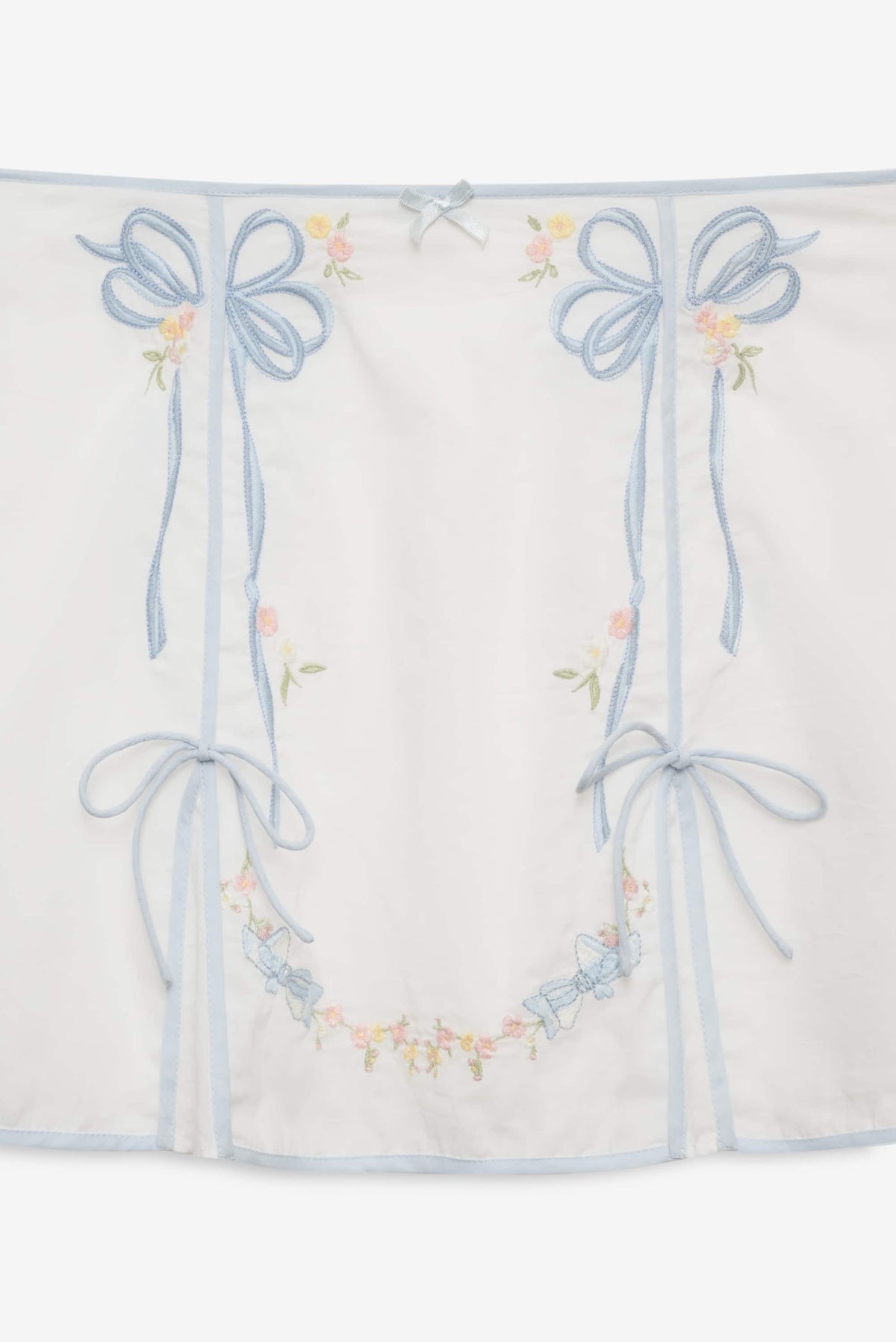 Baby Bows Skirt - White