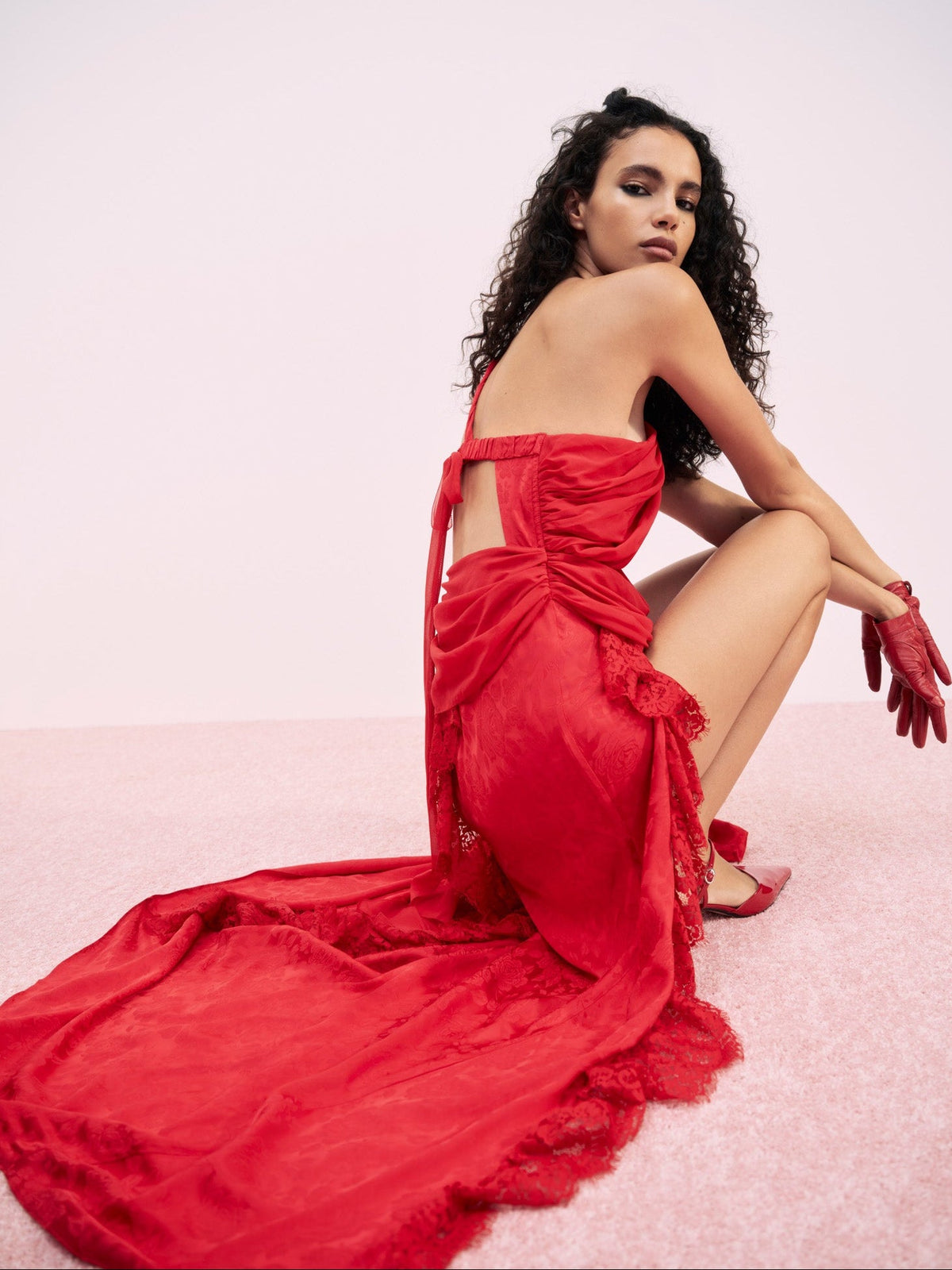 Bellany Gown - Red