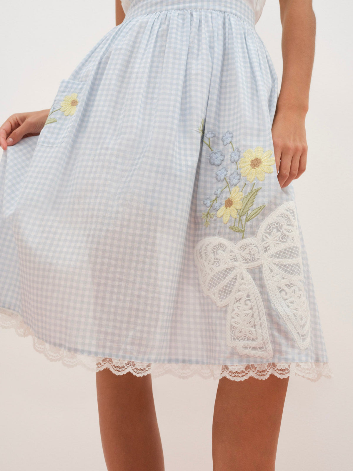 Bluebell Gingham Apron