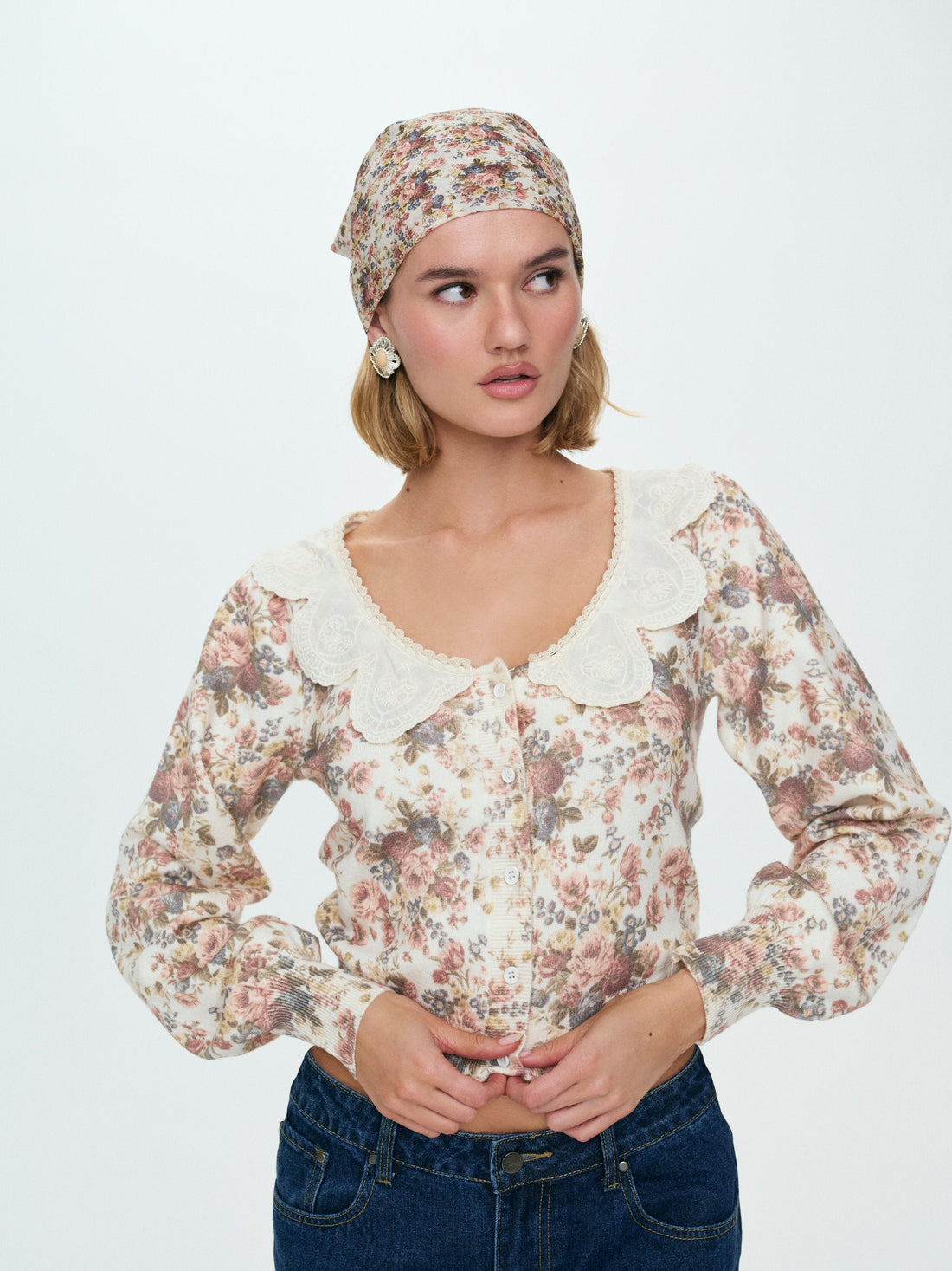 Betsy Floral Sweater