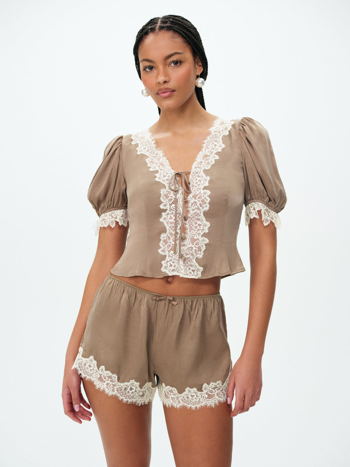 Luna Shorts - Brown