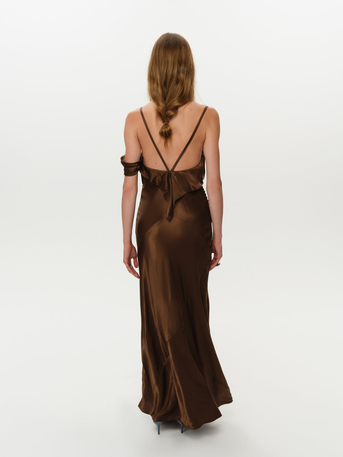Jewel Maxi Dress - Brown