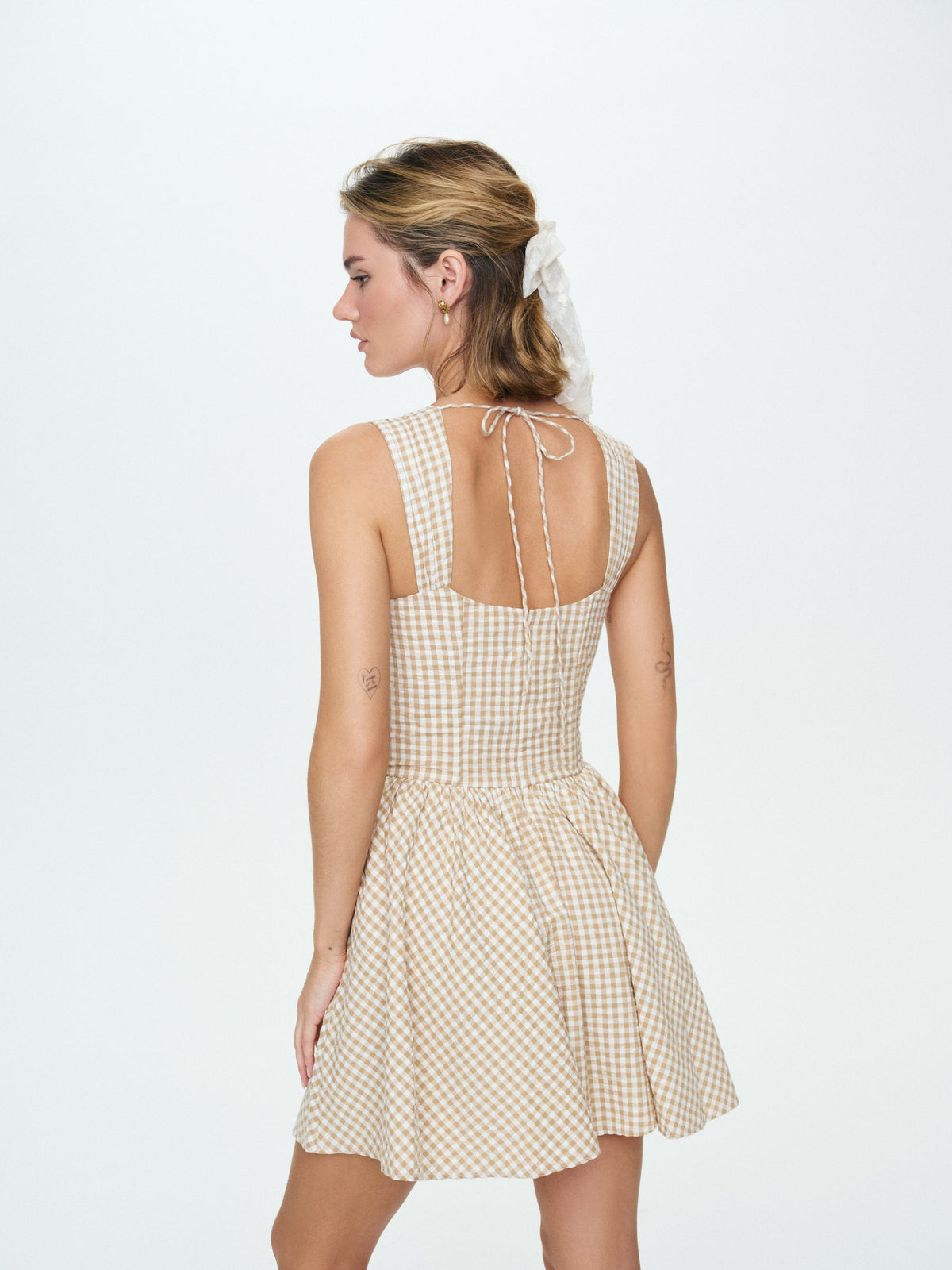 That’s Amor Mini Dress - Tan
