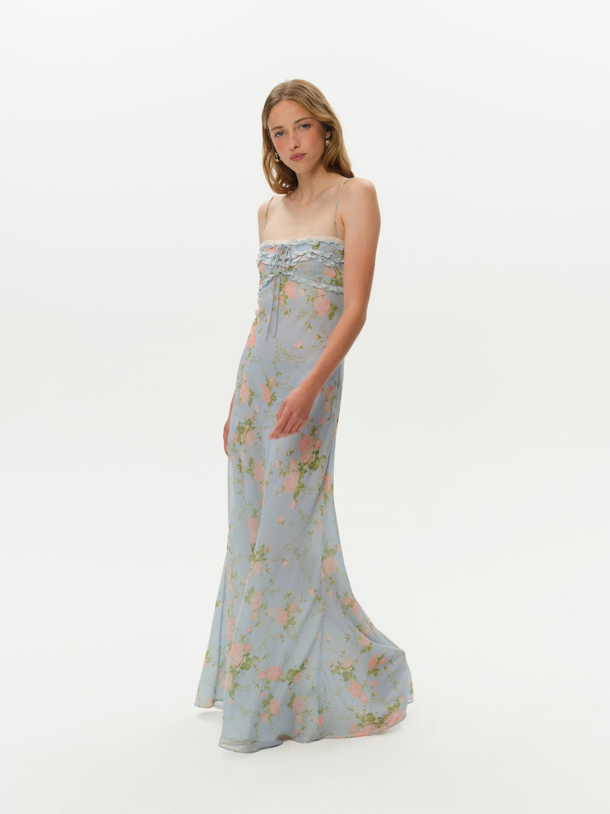 Natalie Maxi Dress - Blue