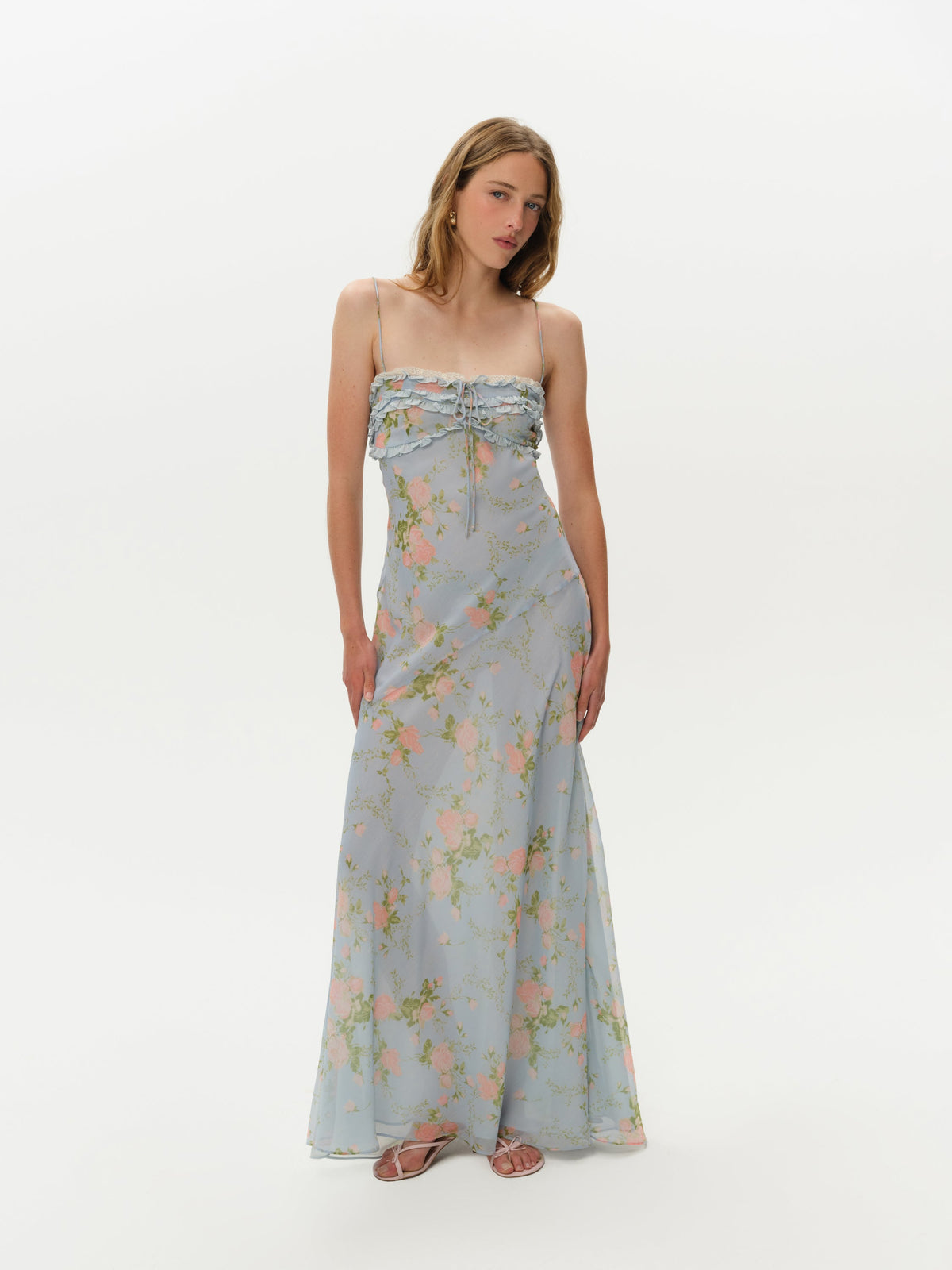 Natalie Maxi Dress - Blue