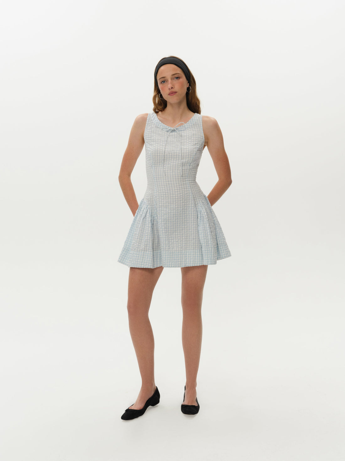 Scotch Bonnet Gingham Mini Dress