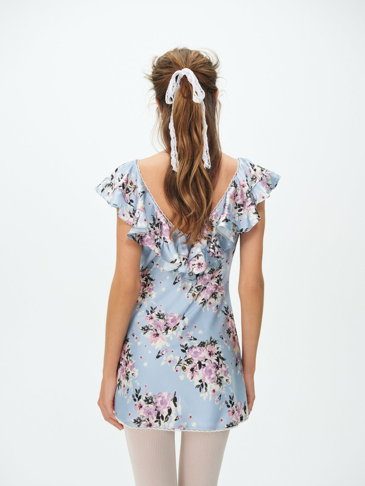 Magnolia Mini Dress - Blue