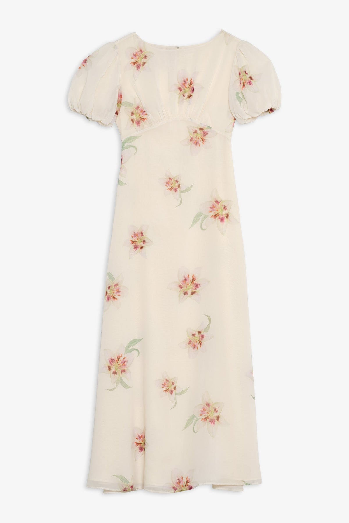 Sunrise Lily Maxi Dress - Cream Peach