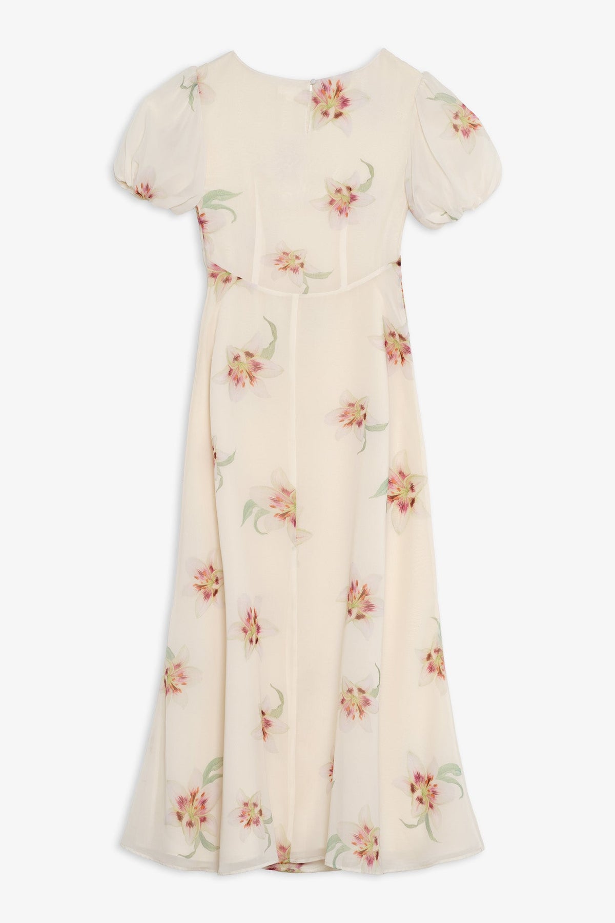 Sunrise Lily Maxi Dress - Cream Peach