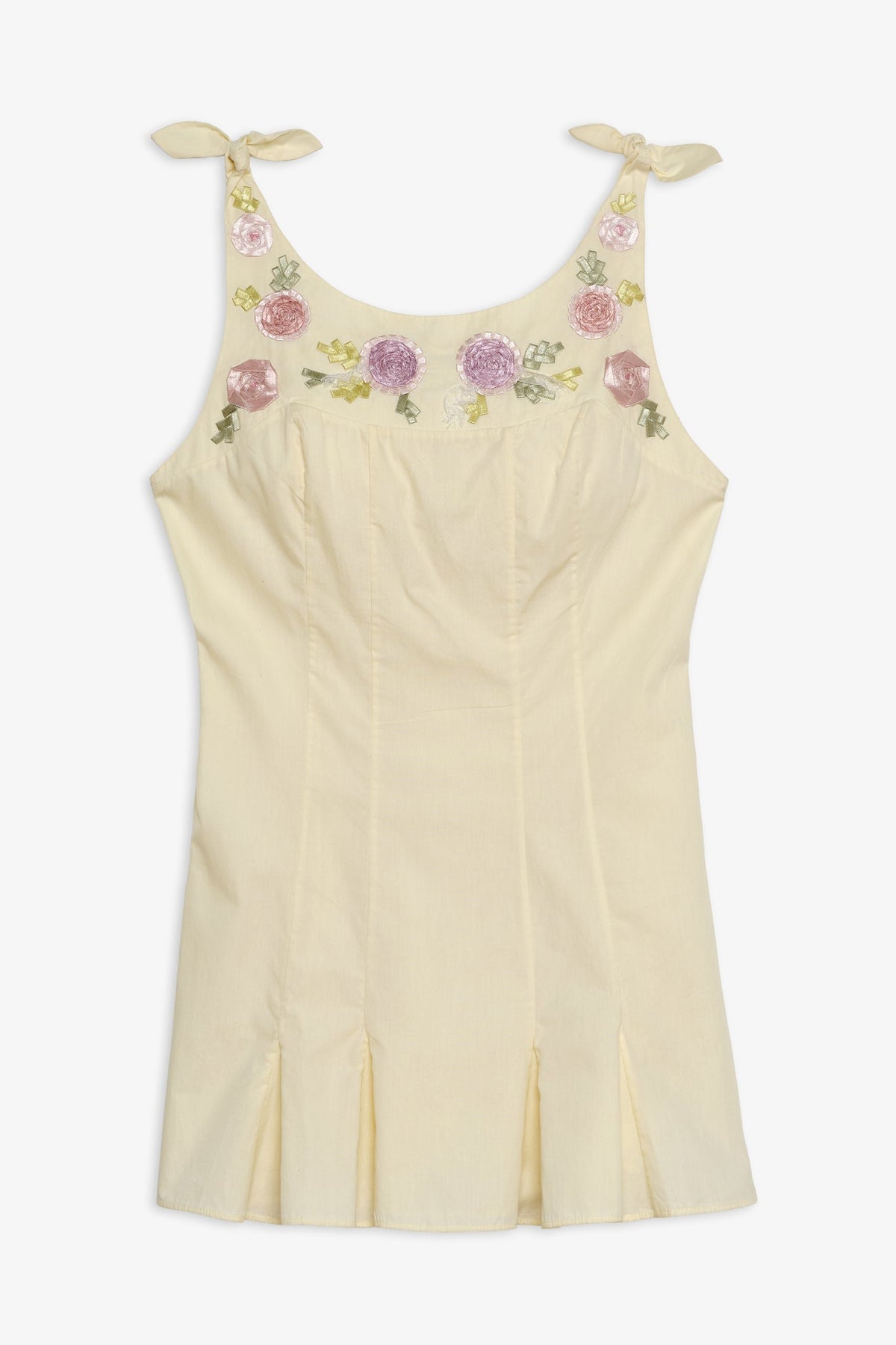 Amari Mini Dress - Baby Yellow