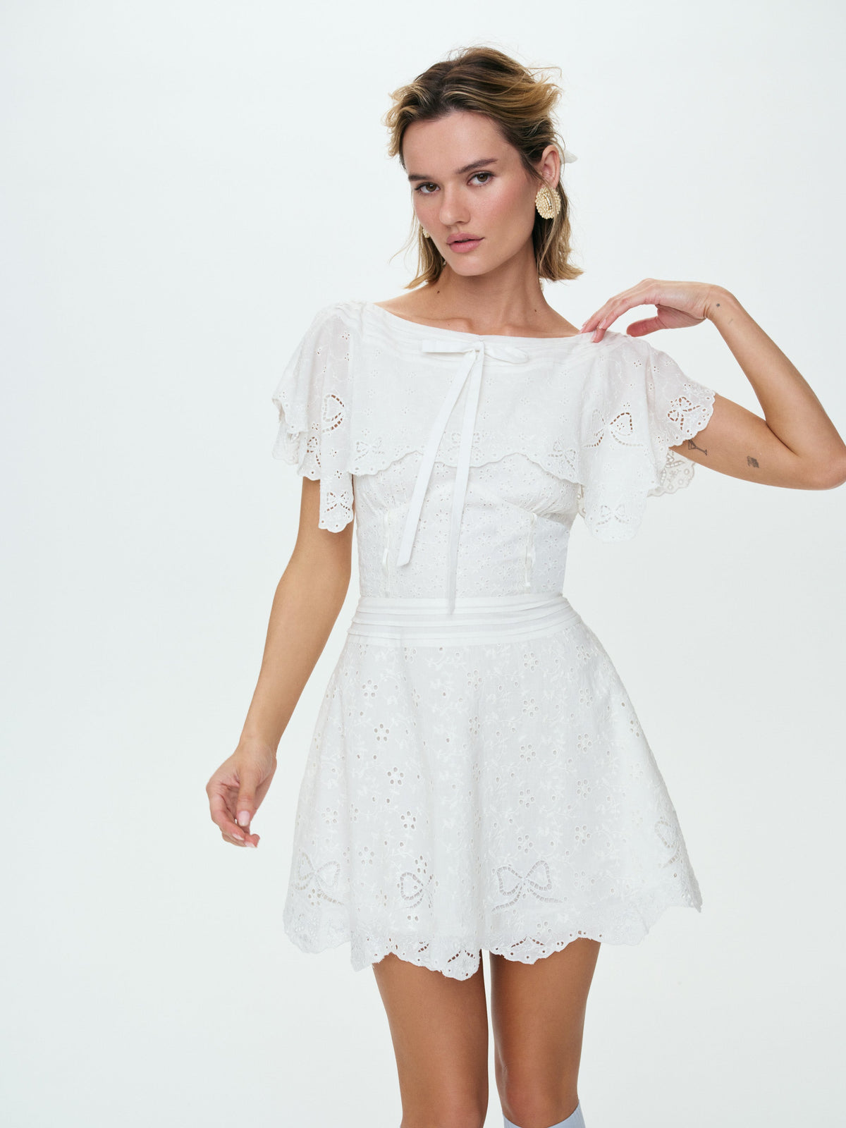Lola Mini Dress - White