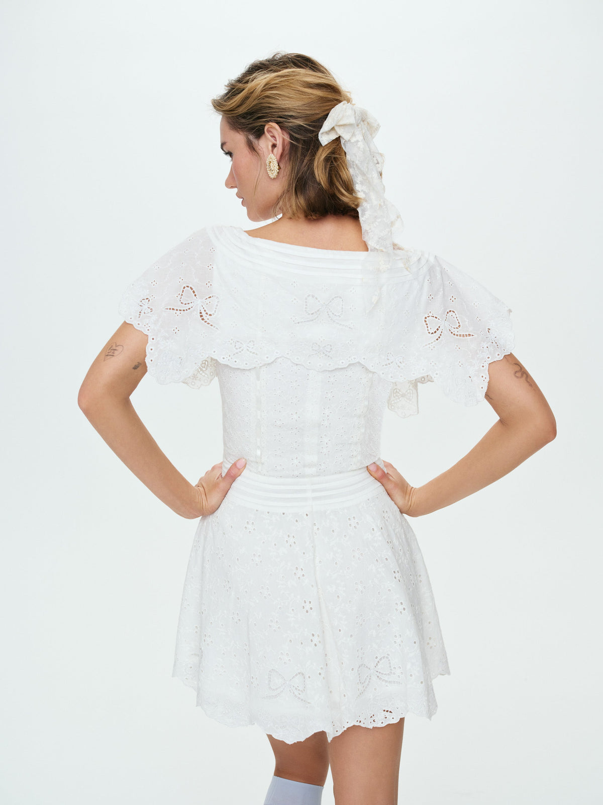 Lola Mini Dress - White