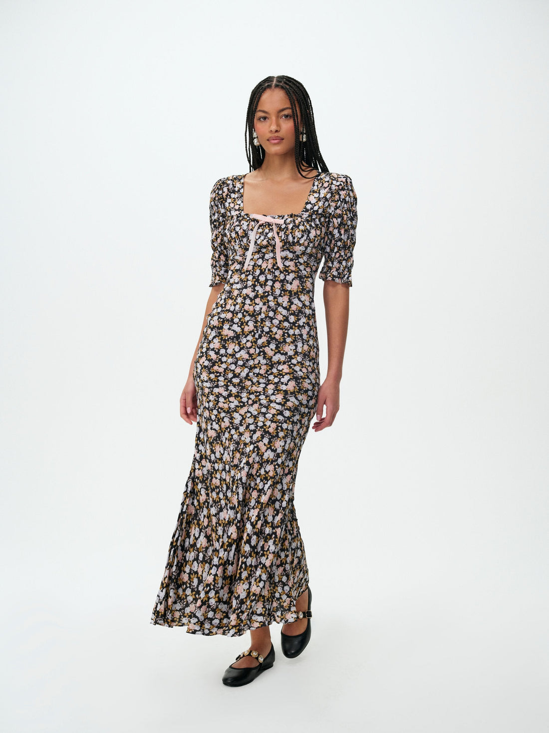 Canyon Blossom Maxi Dress
