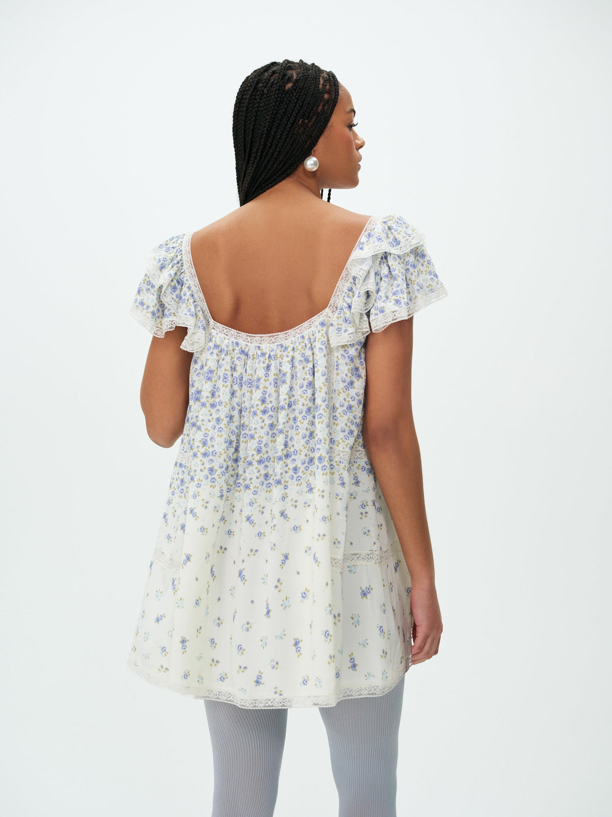 Tasha Mini Dress - Cream