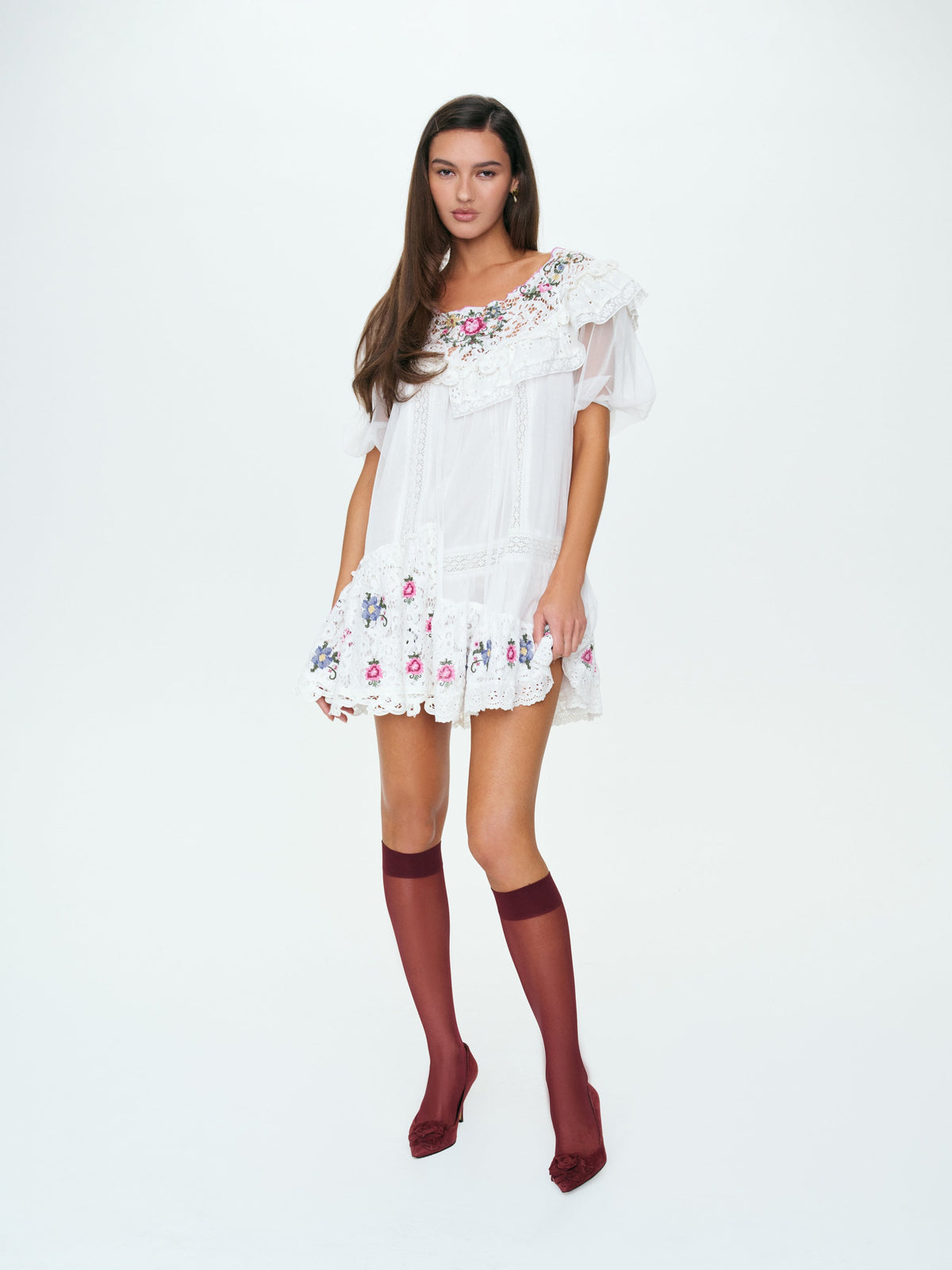 Kelly Mini Dress - White