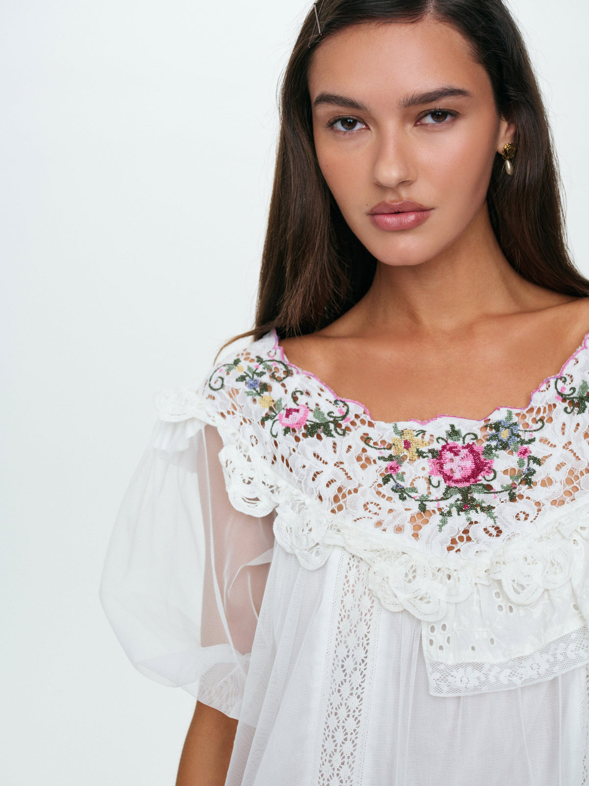 Kelly Mini Dress - White