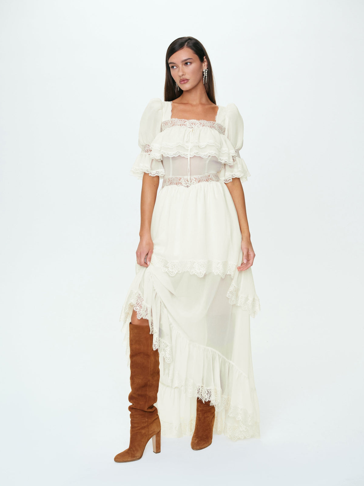Mabel Maxi Dress - Cream