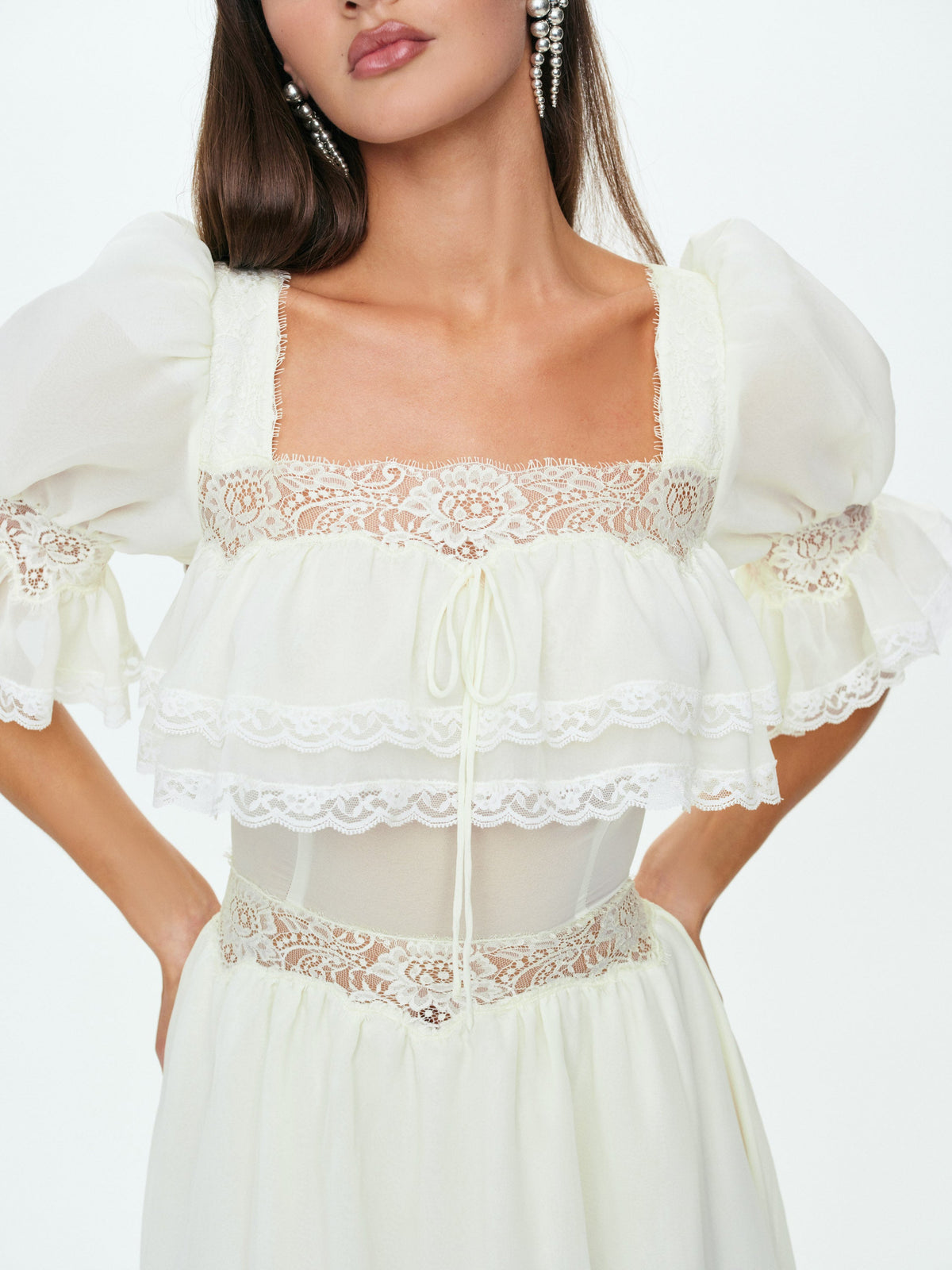 Mabel Maxi Dress - Cream