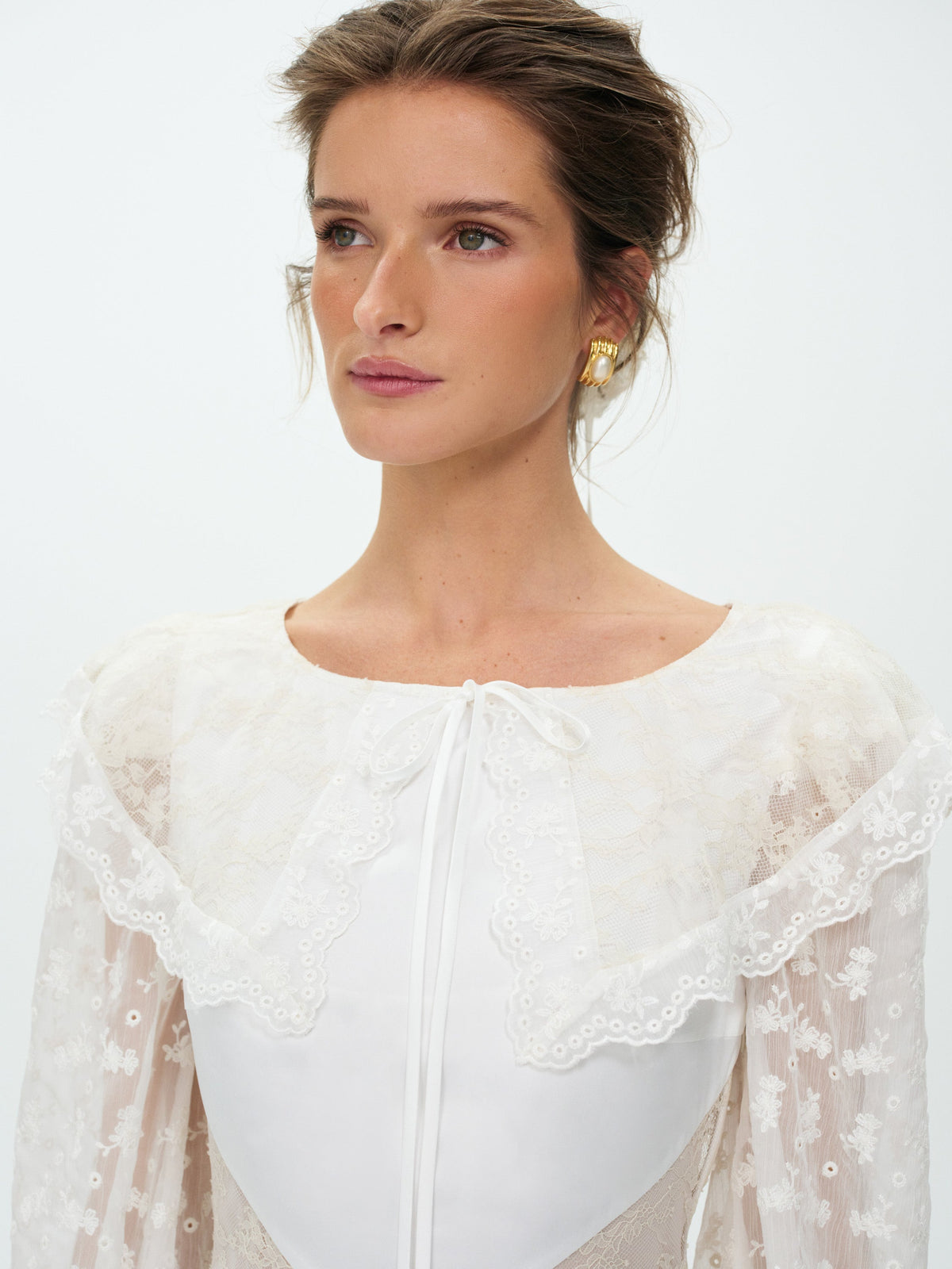 Penny Midi Dress - Cream