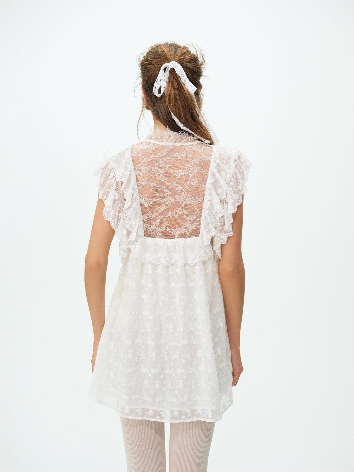 Penny Mini Dress - Cream