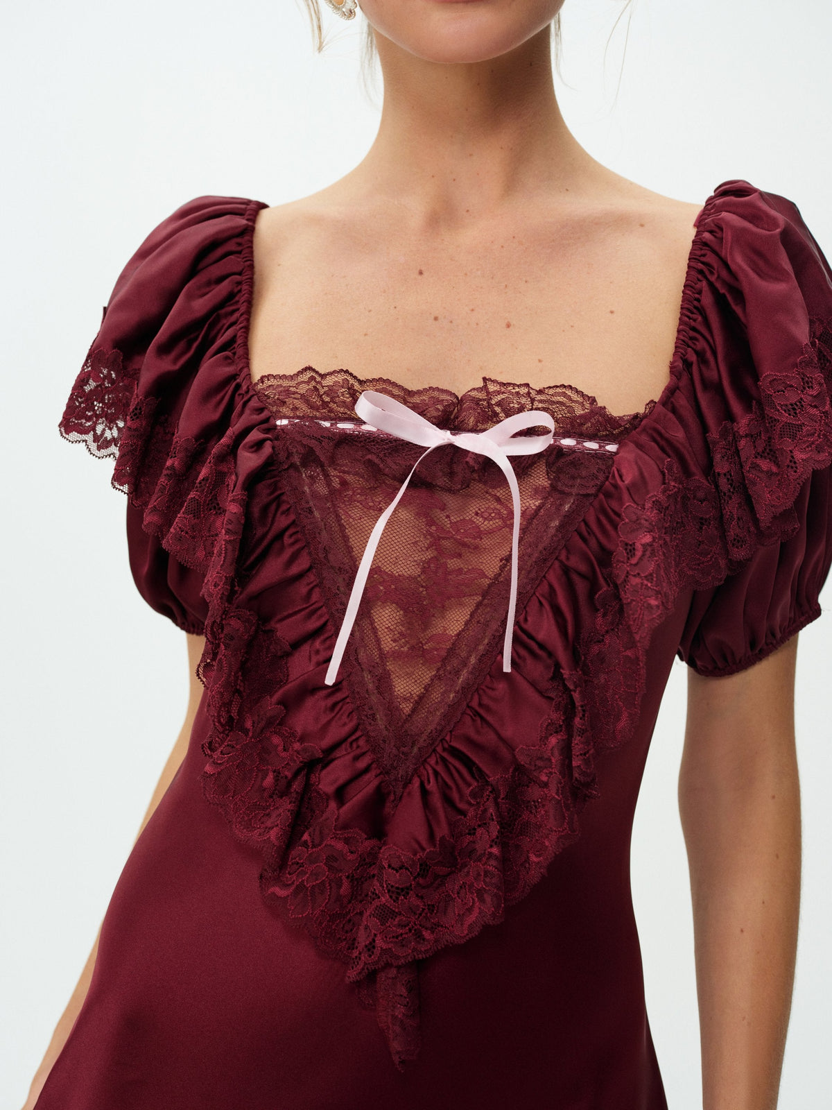 Cove Maxi Dress - Bordeaux