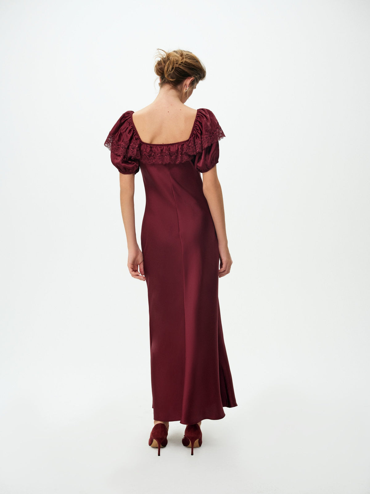 Cove Maxi Dress - Bordeaux