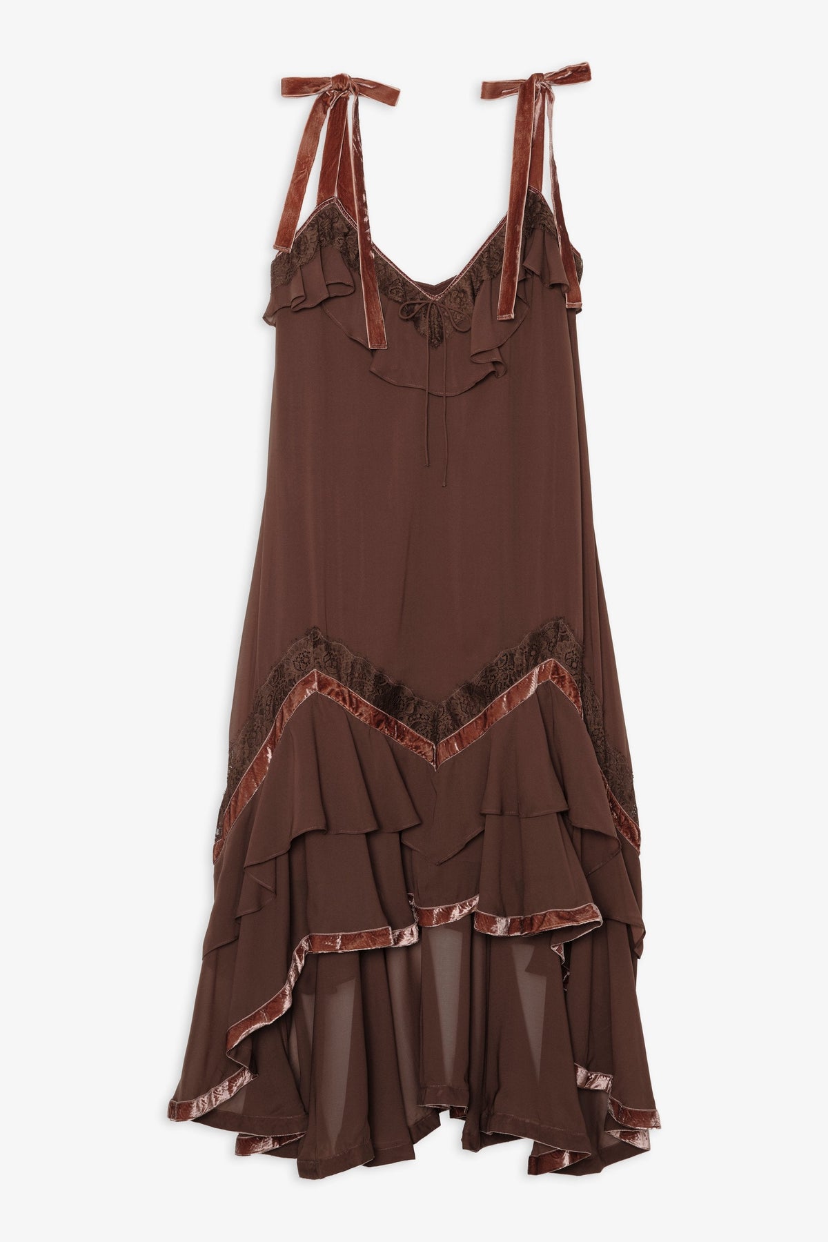 Layla Maxi Dress - Chocolate