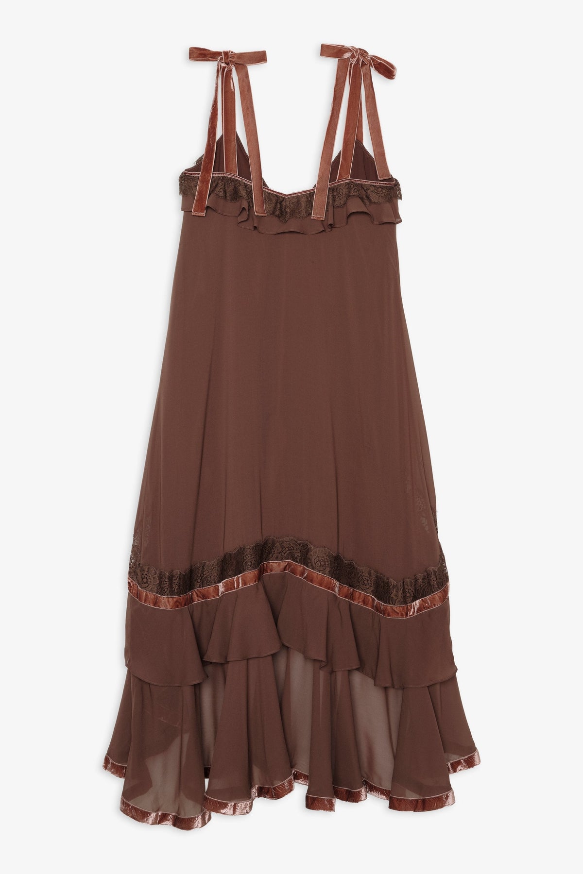 Layla Maxi Dress - Chocolate