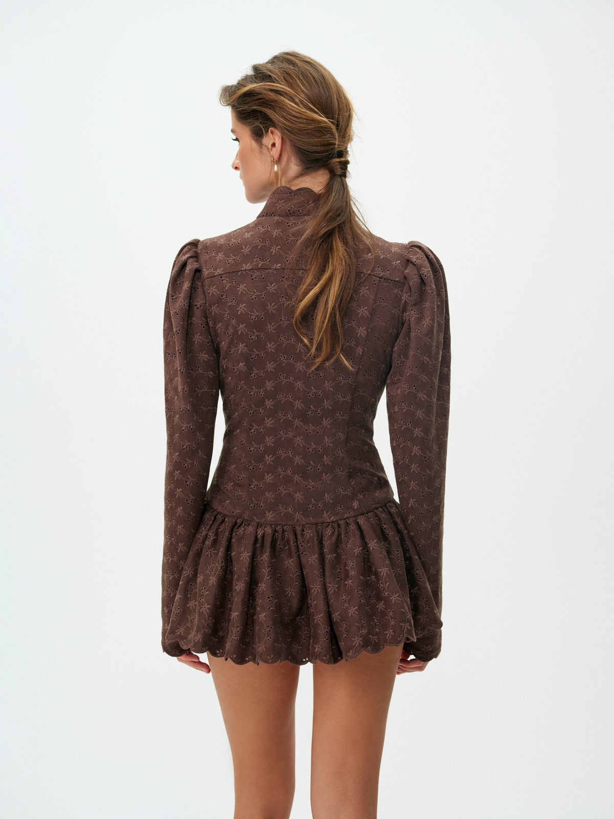 Sandy Mini Dress - Brown