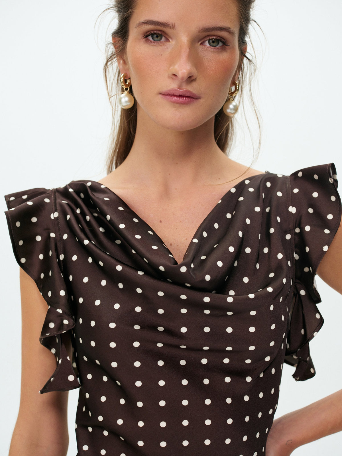 Lani Maxi Dress - Brown