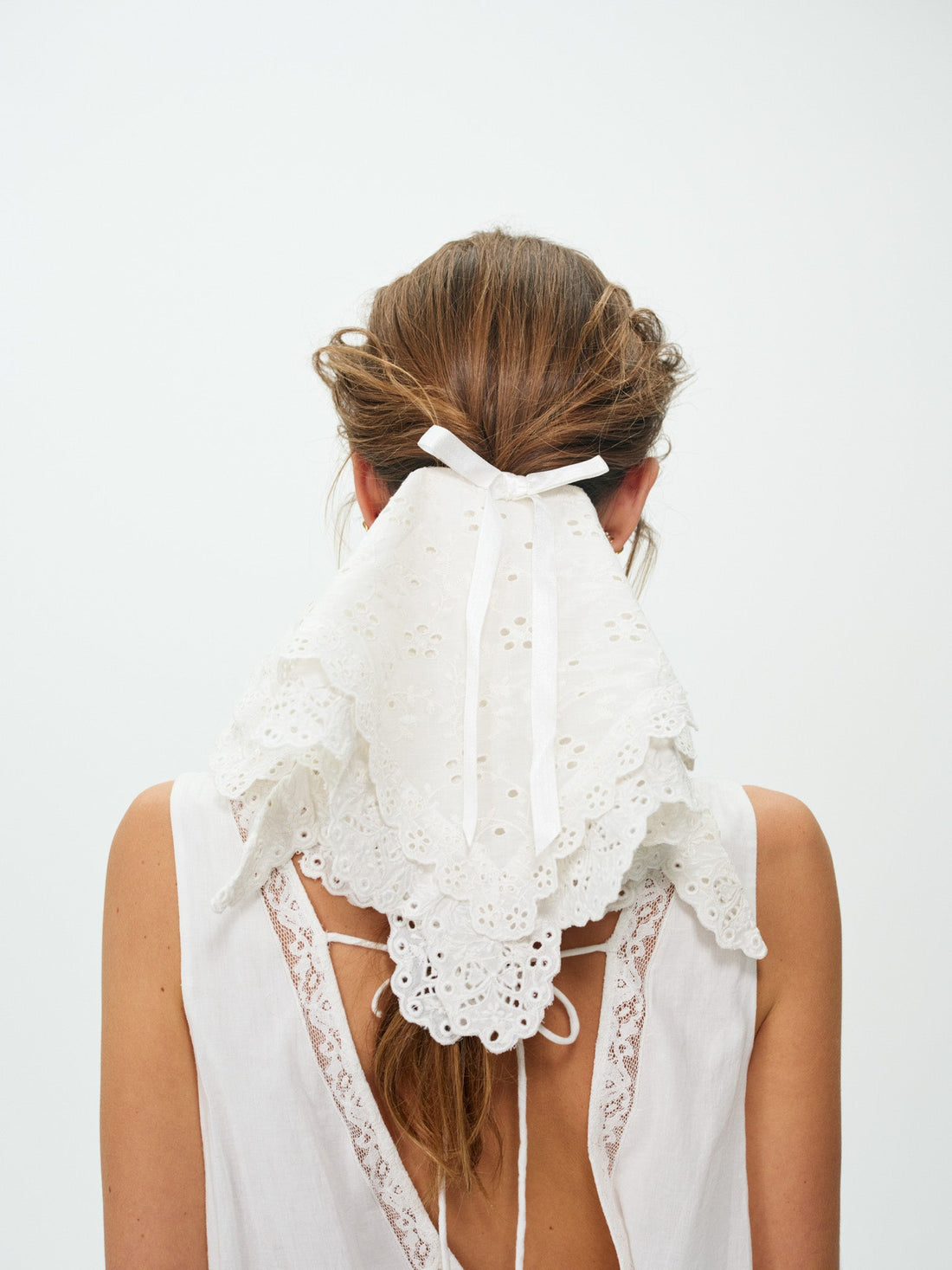 Fallen Floral Eyelet Hair Clip