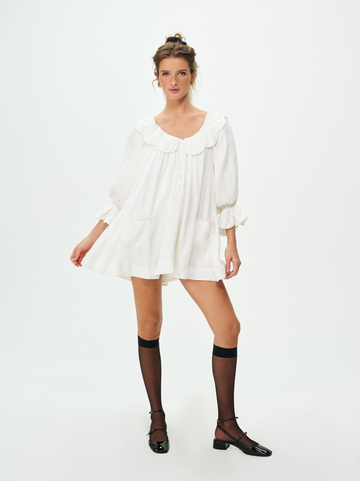 Irena Mini Dress - Cream