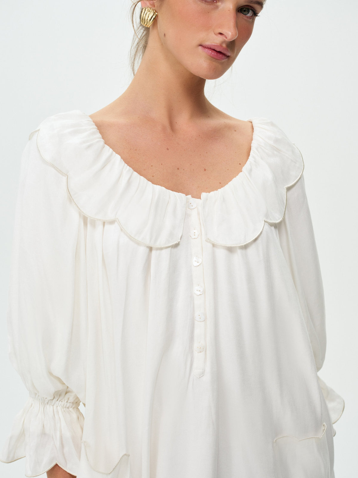 Irena Mini Dress - Cream