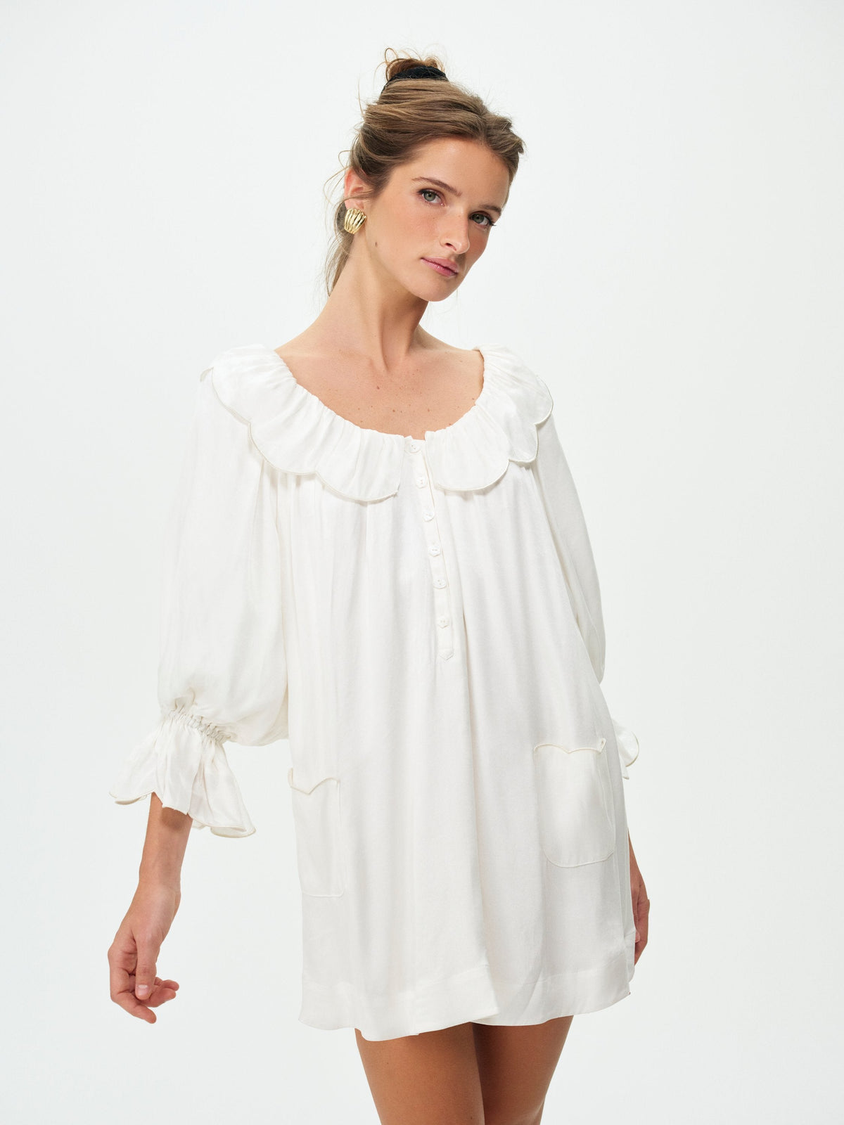 Irena Mini Dress - Cream