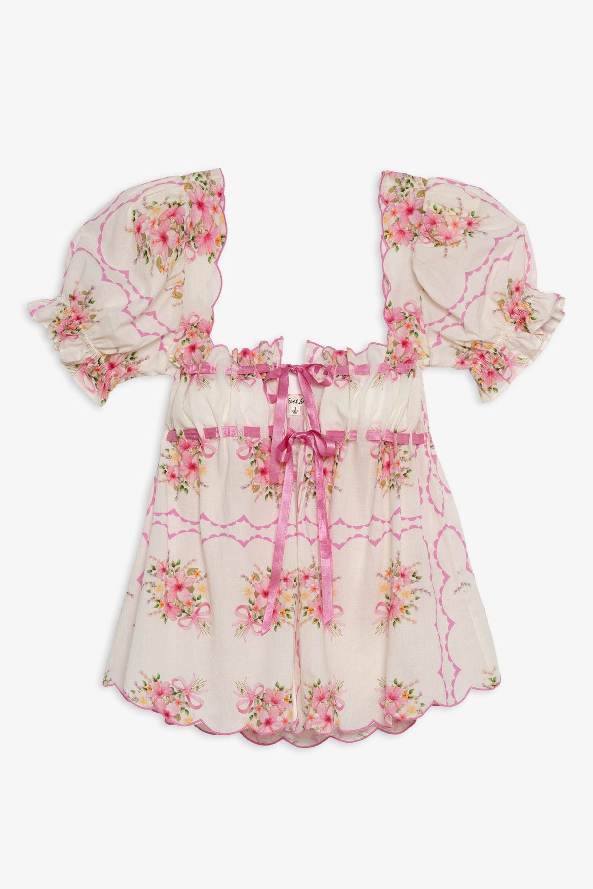 Scarlett Babydoll Set - Cream