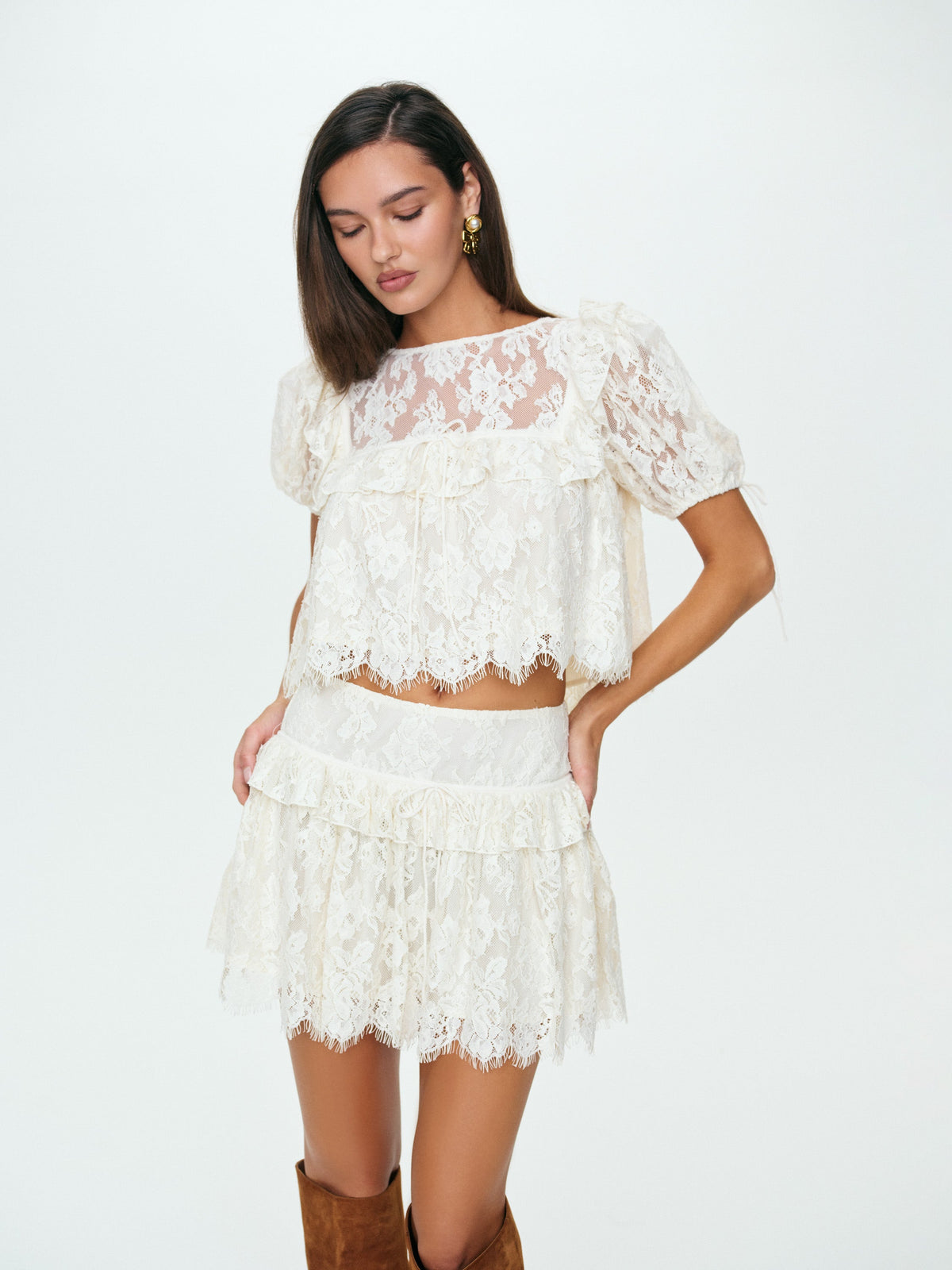 Rosa Top - Cream