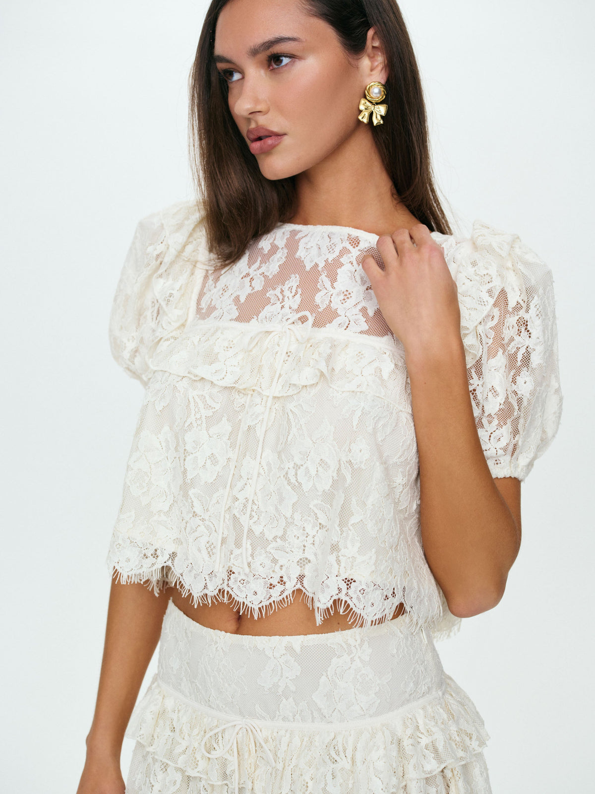 Rosa Top - Cream