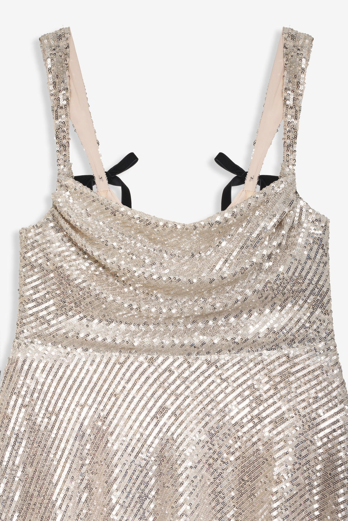 Candice Mini Dress - Silver
