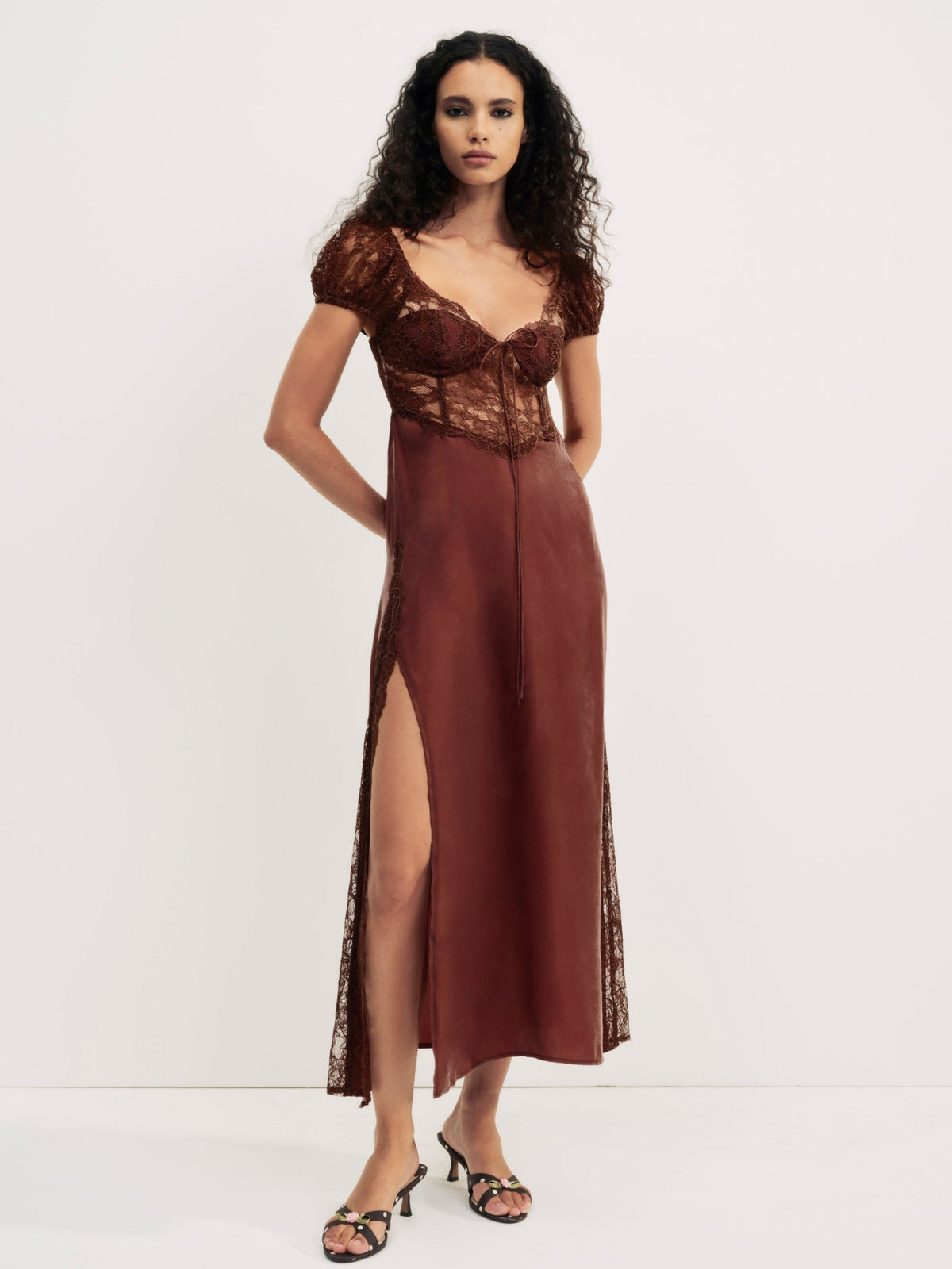 Casey Maxi Dress - Rust
