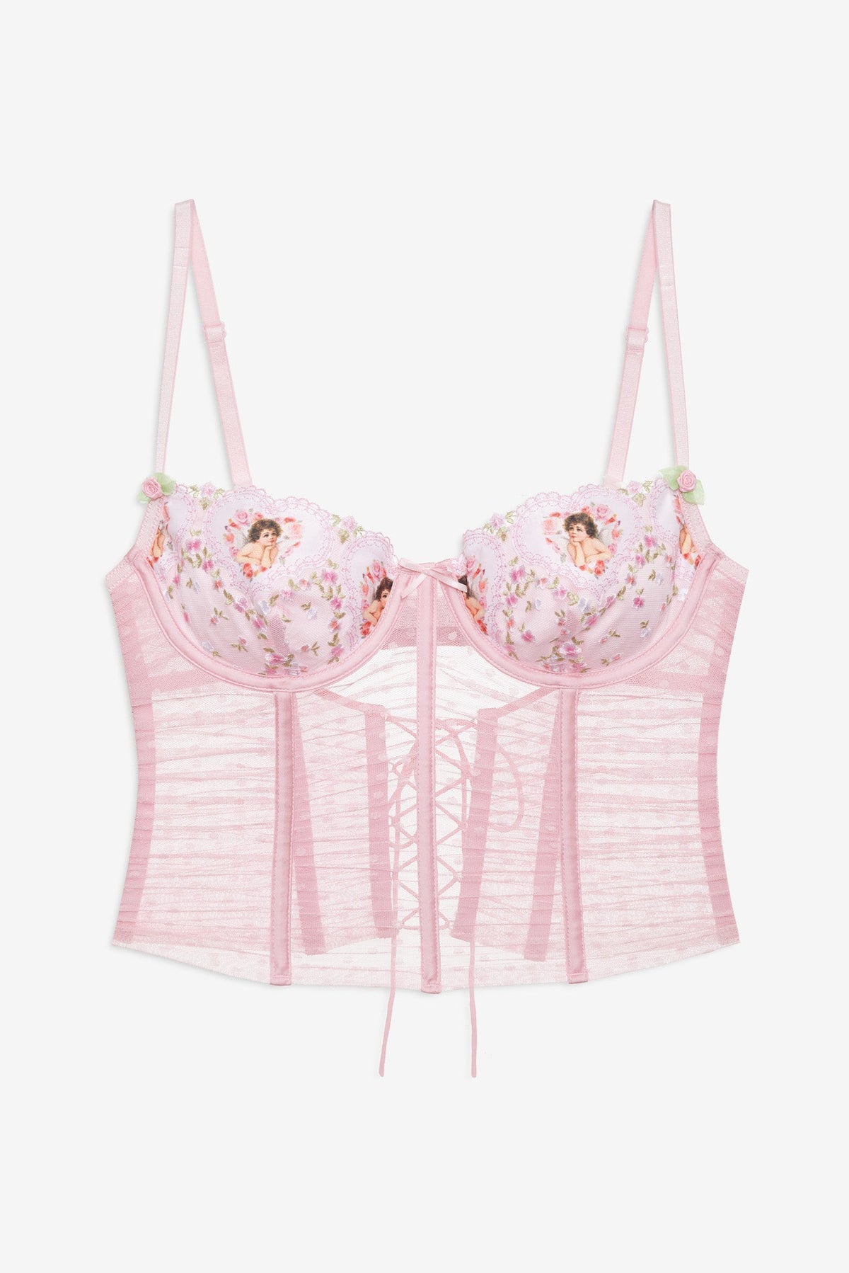 Cherub Love Bustier - Pink
