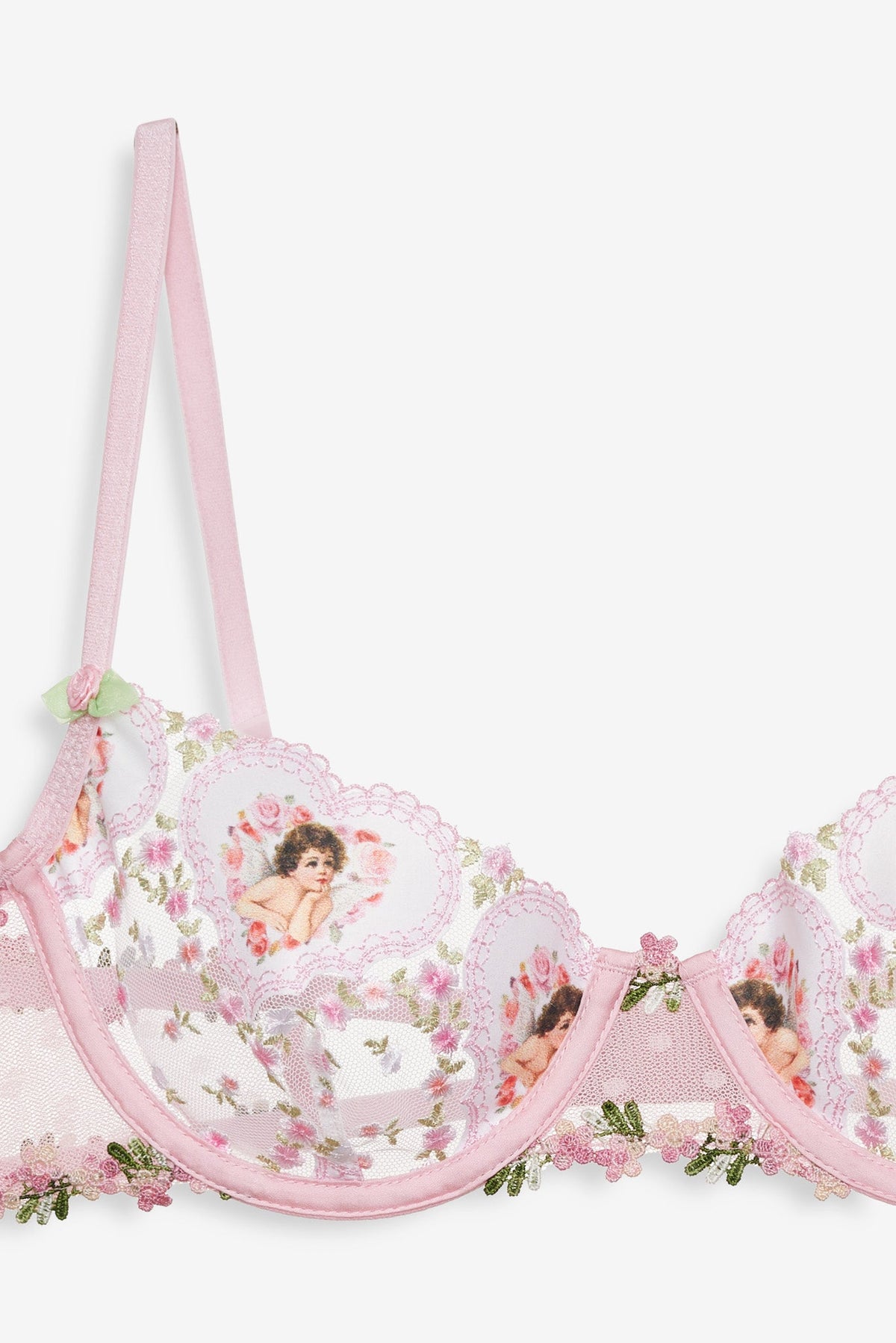 Cherub Love Underwire Bra - Pink