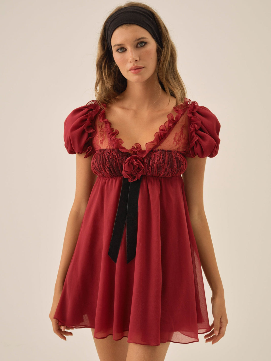 Claudine Chiffon Mini Dress