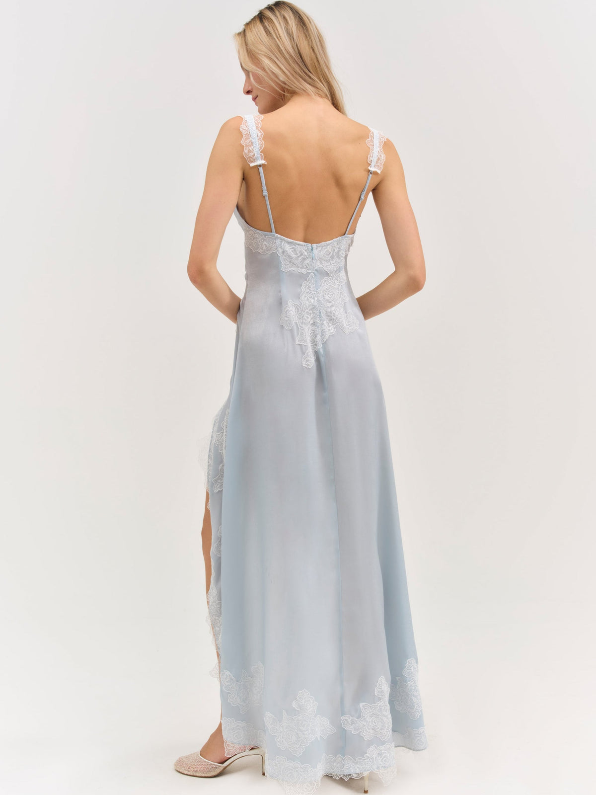 Clemence Maxi Dress - Blue