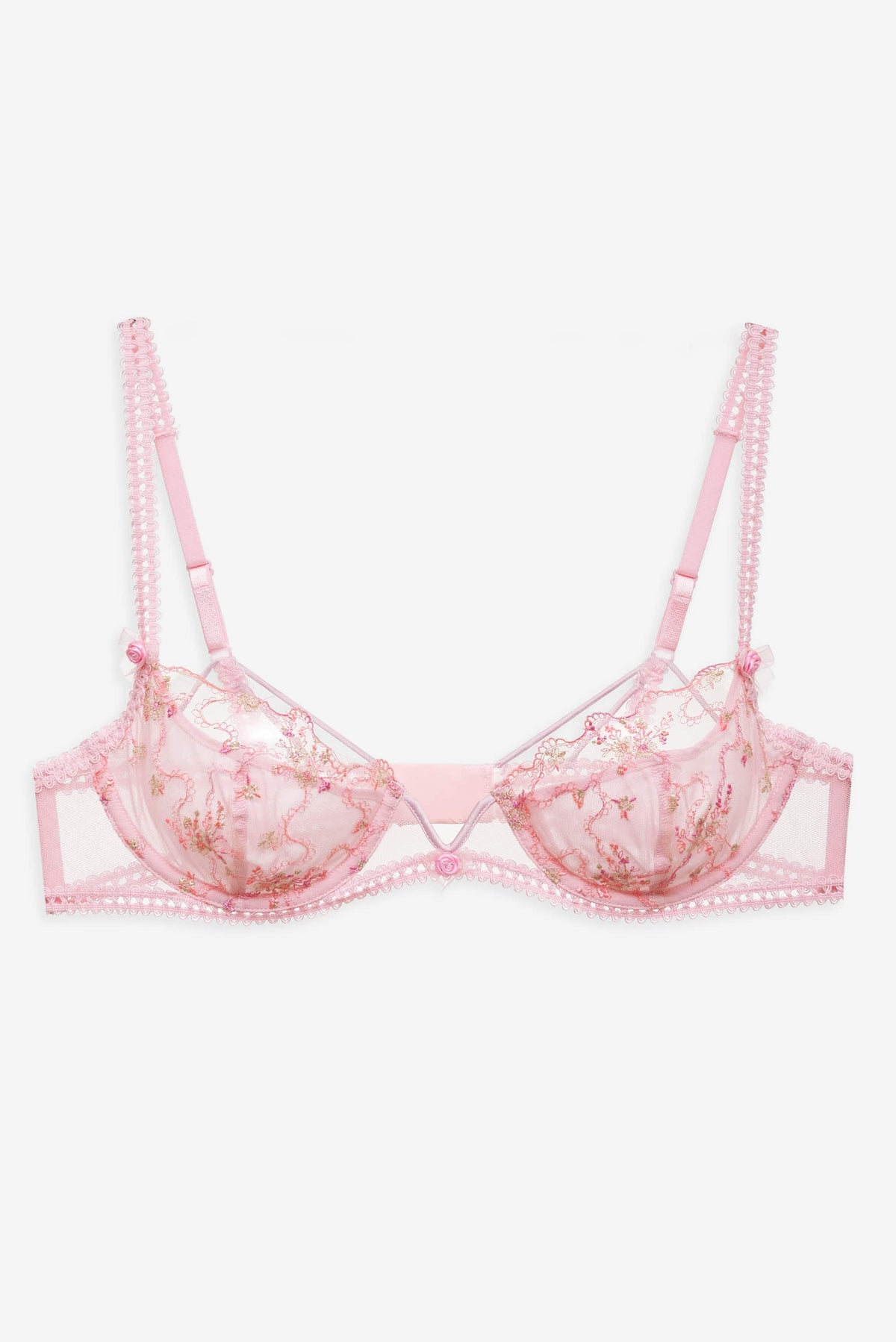 Dainty Daphne Underwire Bra - Pink