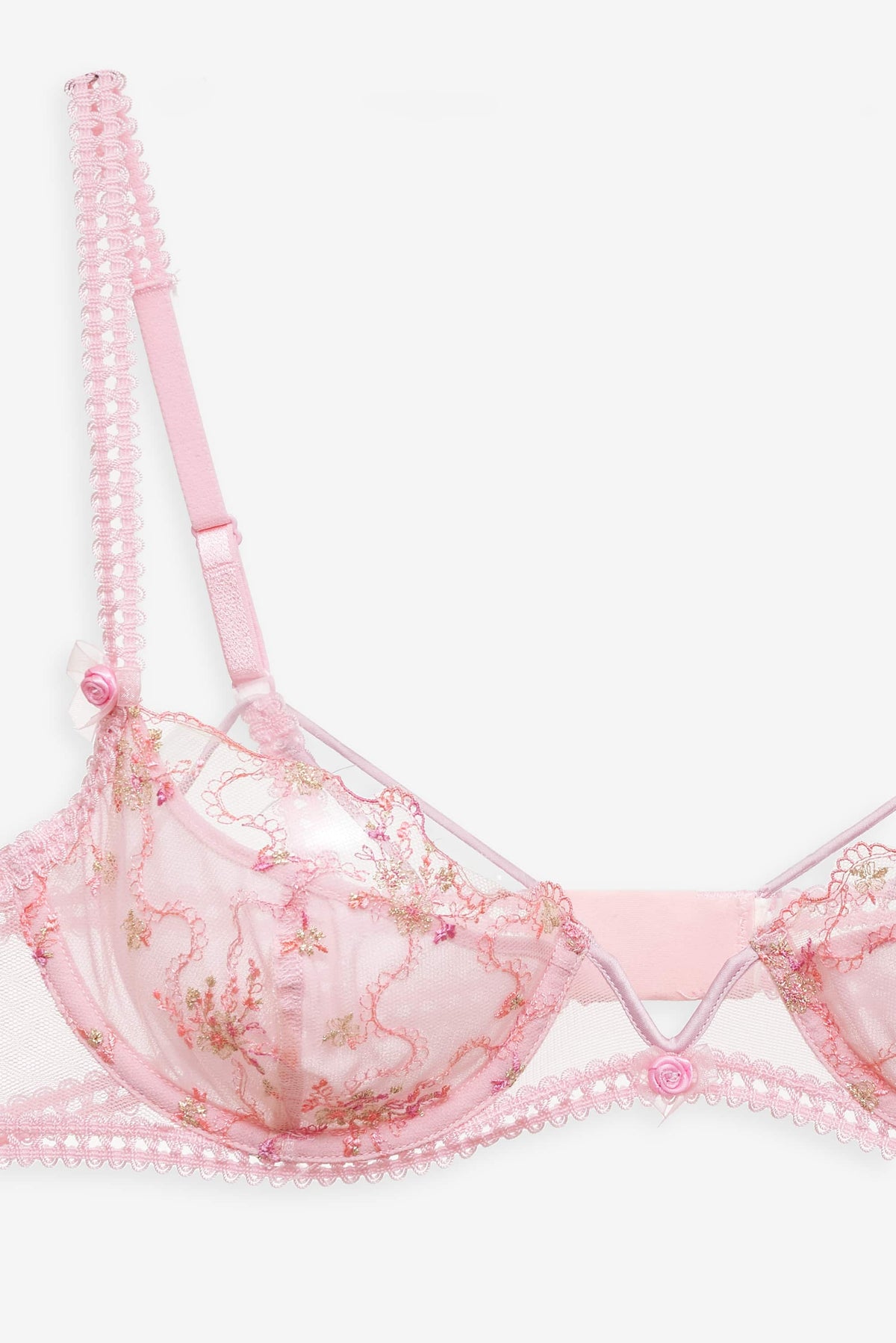 Dainty Daphne Underwire Bra - Pink