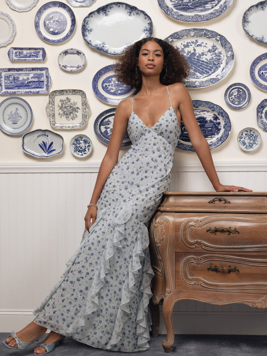 Elea Beaded Maxi Dress